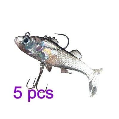  5 Pieces Angel Futter Angelköder Für Süßwasser Salzwasserfischereiköder - Bild 1 von 4