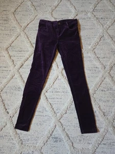 Women's Skinny Purple Skinny Jeans - Jacks Jeans - Size 4 - Stretch Cotton - Picture 1 of 13