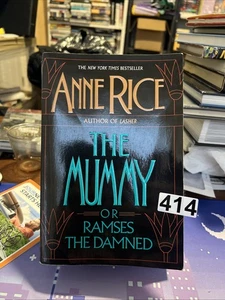 Die Mumie von Anne Rice, 1. Auflage, signiert im Teller, Taschenbuch, wie neu - Bild 1 von 1