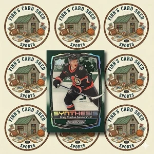 2023-24 Upper Deck Engrained Synthesis Brady Tkachuk #S-40 - Picture 1 of 1