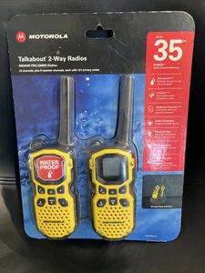 RADIOS BIDIRECCIONALES MOTOROLA TALKABOUT MS350R NUEVAS SELLADAS DE FÁBRICA IMPERMEABLES - Imagen 1 de 24