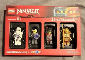 Lego Ninjago Limited Edition Toys R Us Exclusice 4 Minifigure Pack