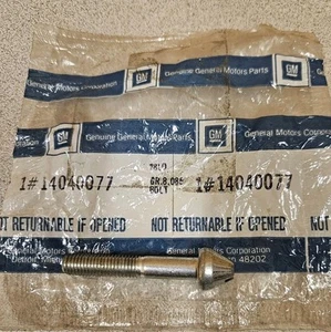 1 Genuine GM Hood Latch Catch Bolt # 14040077 OEM part,NOS, - Foto 1 di 5