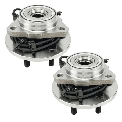 2PC Front Wheel Bearing Hub Fits 1997-2004 Dodge Dakota 2000-2003 Durango ABS - Изображение 1 из 4