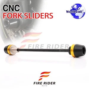 Gold Front Fork Axle Slider For CB1000R 16 15 14 13 12 11 10 09 - Bild 1 von 7