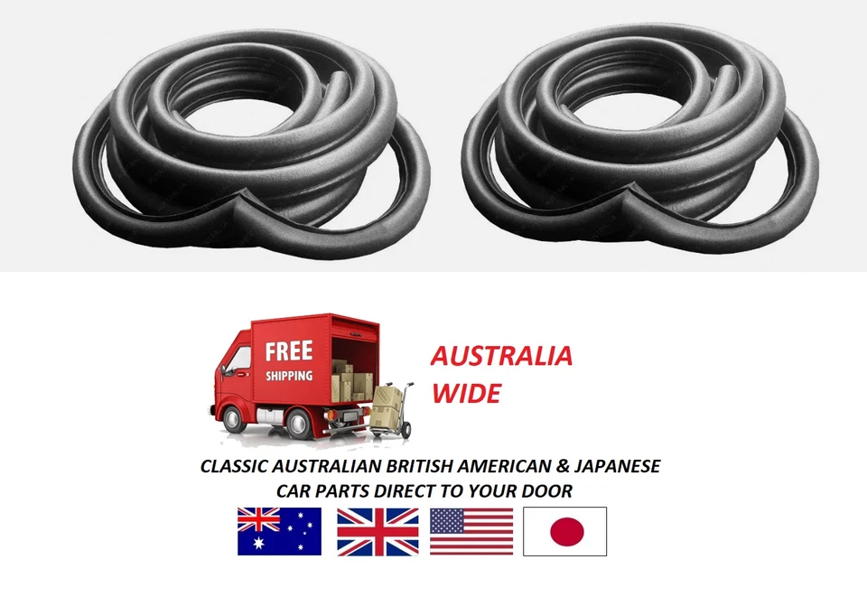 FORD CORTINA TC TD SEDAN LEFT AND RIGHT HAND FRONT DOOR SEAL mitered corner - image 1 of 1