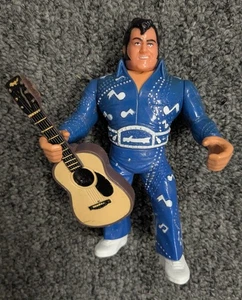 WWF Hasbro Action Figuren The Honky Tonk Man Serie 2 1991 WWE Pro 90er Gitarre - Bild 1 von 7