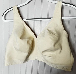 Reggiseno Cacique Donna 44DDD Beige Sfoderato Copertura Completa Senza Ferretto Supporto Comfort - Foto 1 di 6