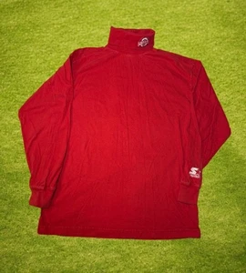 Vintage Starter Ohio State Langarmshirt Gr. Large 90s Rollkragen Logo OSU - Bild 1 von 7