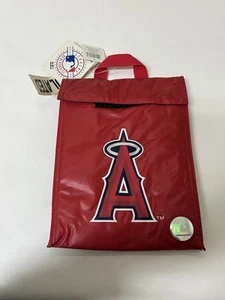 LOS ANGELES ANGELS RED PVC TOTE BORSA PRANZO ISOLATA, NUOVA, MLB Merchandise - Foto 1 di 2