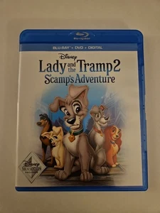 Lady and the Tramp 2: Scamp's Adventure (Blu-ray+DVD GREAT CONDITION  - Picture 1 of 2