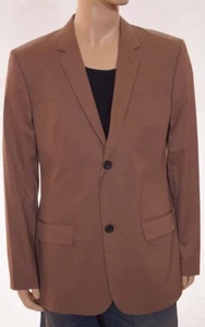 Marc By Marc Jacobs Sable Brown Hombre 2 botones forrado Sport Coat Jacket Blazer XL - Imagen 1 de 1