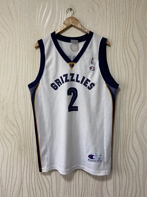 MEMPHIS GRIZZLIES BASKETBALL SHIRT JERSEY CHAMPION NBA sz XL MEN CARLOS NAVARRO - Image 1 of 4