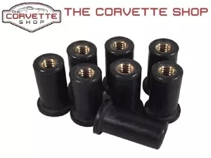 C3 Corvette 8 Piece Luggage Rack Blind Well Nuts Mounting Hardware 1968-77 K1506 - Picture 1 of 1