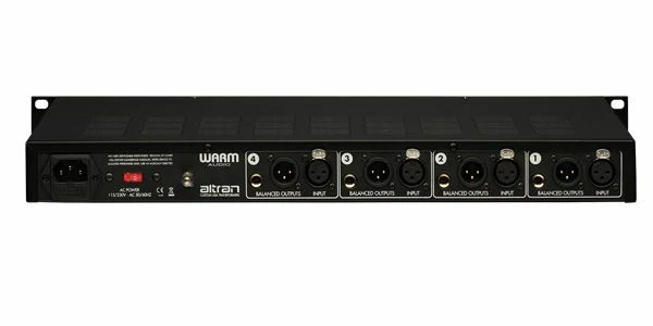 NEW Warm Audio Four Channel Microphone Preamplifier Black - Image 1 of 4