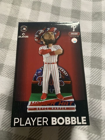 Bryce Harper Philadelphia Phillies Straw Hat Bobblehead NIB RARE Cover