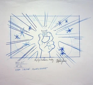 My Gym Partner's a Monkey SIGNED STEPHEN LEWIS Prod Copy Background #SL - Picture 1 of 2