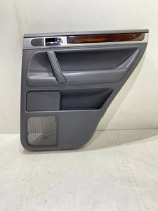 VOLKSWAGEN TOUAREG 2006 TDI 3.0L - DRIVER SIDE REAR DOOR CARD - Picture 1 of 7