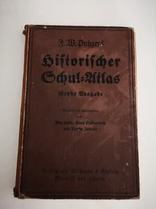 Historischer (91 Jhr. alter) Schul-Atlas zur alten, mittleren, neuen Geschichte - Bild 1 von 2
