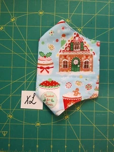 Lebkuchenmann Handarbeit Gesichtsmaske Erwachsene XL - Bild 1 von 3