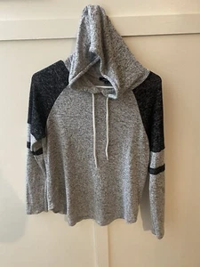 Felpa con cappuccio pullover Ambiance donna grigio poliestere taglia L - Foto 1 di 7