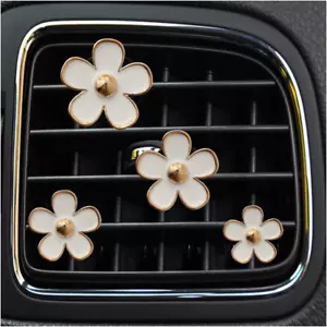 8PCS Car Daisy Flower Air Vent Clip, Cute Auto Outlet Air Conditioning Clip, Swe - Picture 1 of 12