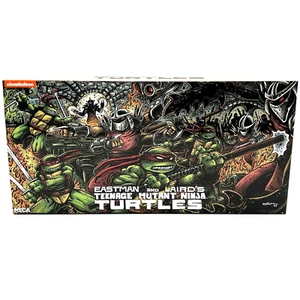 TMNT NECA Eastman & Laird’s Mirage Comics 4-Pack Ninja Turtle Actionfiguren Neu - Bild 1 von 11