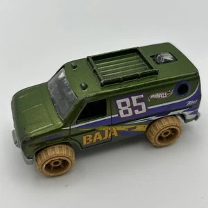 Furgoneta verde Hot Wheels Baja Breaker 1977 vintage Baja Racing 85 Hong Kong (C) - Imagen 1 de 6