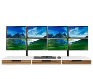 8 Monitor PC Setup Fast Trading i7 6th Gen Bundle - 32GB DDR4 RAM 1TB SSD Win 11 - Picture 1 of 8