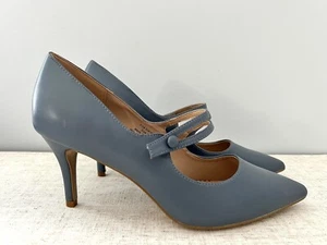 Journee Collection Womens Sidney Blue Dress Shoes Sz 10 - Picture 1 of 4