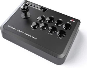 MAYFLASH Arcade Stick F101 for Nintendo Switch/PC/PS3/Android/Neogeo Mini - Picture 1 of 6