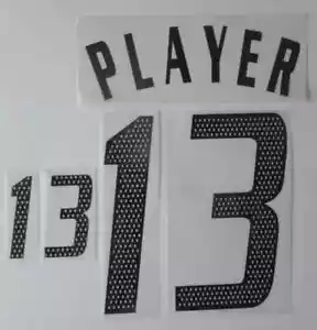 Set Flock Nummer number Trikot jersey shirt Deutschland Germany 2002 2004 home - Bild 1 von 1