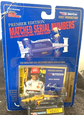 1995 Racing Champions AL OUR JR #1 Penske Indy Car 1/64 Limited Diecast Foto 1 de 2