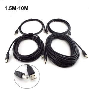 USB 2.0 A to B Male Universal Printer Cord Cable Extension Wire 1.5/3/5/10M - Picture 1 of 7