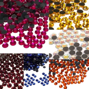 Hotfix Straßsteine 3 mm SS10 Hitzefix Glitzersteine Kristallglas zum Aufbügeln - Bild 1 von 29
