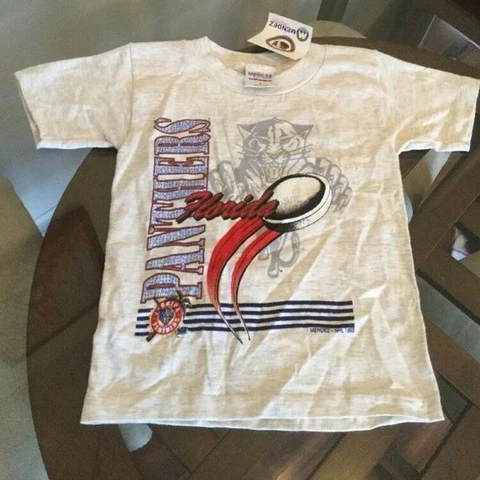 Rare Florida Panthers T-Shirt NHL Ice Hockey short sleeve tee Cotton H9689 Cover