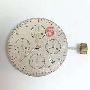 DANDONG 7750 Mechanical Automatic Movement White Date Watches Repair Parts - Picture 1 of 5