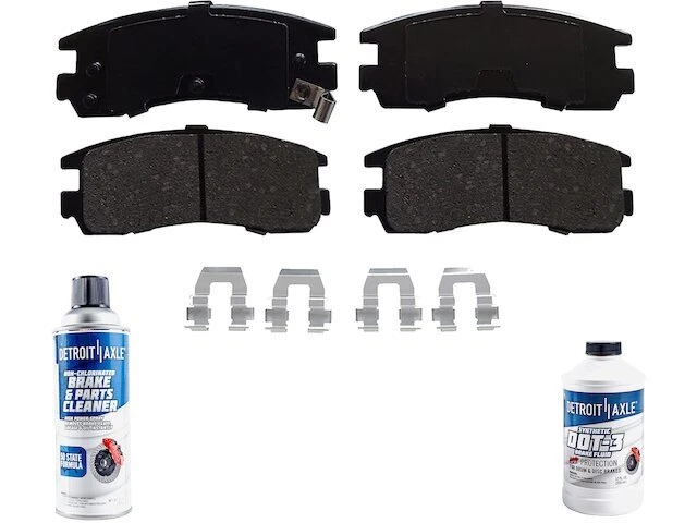 Rear Detroit Axle Brake Pad Set fits Buick Park Avenue 1997-2005 74TPNY Foto 1 de 1
