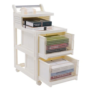 Wagen mit Schubladen rollender Lagerwagen Lagerbehälter mit Rädern - Bild 1 von 20