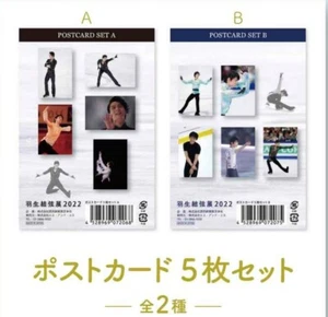 Juego de postales tipo A y B 2022 último trabajo Yuzuru Hanyu Exhibition 2022 en stock - Imagen 1 de 3