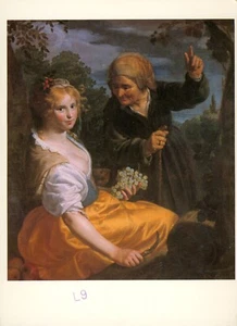 Vertumnus & Pomona c 1630 National Gallery of Art, Washington DC circa 1980s - Picture 1 of 2