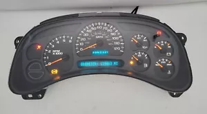 2003-2005 CHEVROLET SIERRA USED INSTRUMENT CLUSTER P#15182146 - Bild 1 von 7