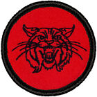 Retro Wildcat Patrol Patch - 2" Round Embroidered Patch