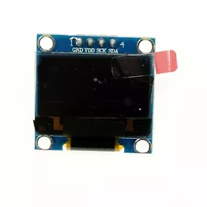 blue 0.96" I2C 128X64 OLED LCD Display Module for Arduino/STM32/AVR/51 - Imagen 1 de 2