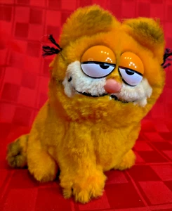 1981 Vintage Dakin Garfield Cat Small Sitting Stuffed Animal 5” Plush  - Picture 1 of 8