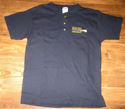 Camisa polo de manga corta Regis Rangers de lacrosse para hombre, azul, talla M, usada en excelente estado Foto 1 de 4