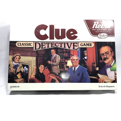 VTG Clue Vintage Classic Detective Board Game 1986 Edition Hasbro NEW Sealed - Image 1 of 4