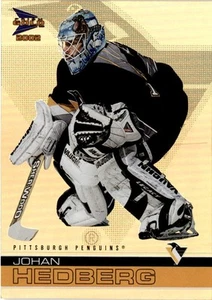 2001-02 Pacific Prism Gold McDonald's #30 Johan Hedberg Pittsburgh Penguins - Picture 1 of 2