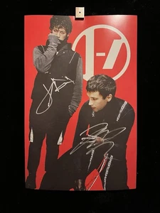 21 Pilots Signed Autographed Breach Promo Poster Josh Dun Tyler Joseph - Picture 1 of 2