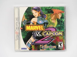 Marvel vs Capcom 2 for the Sega Dreamcast, Complete  with manual Reg Card CIB - Picture 1 of 5